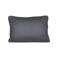 Valsell Graphite | Grey & Black Lumbar Throw Pillow
