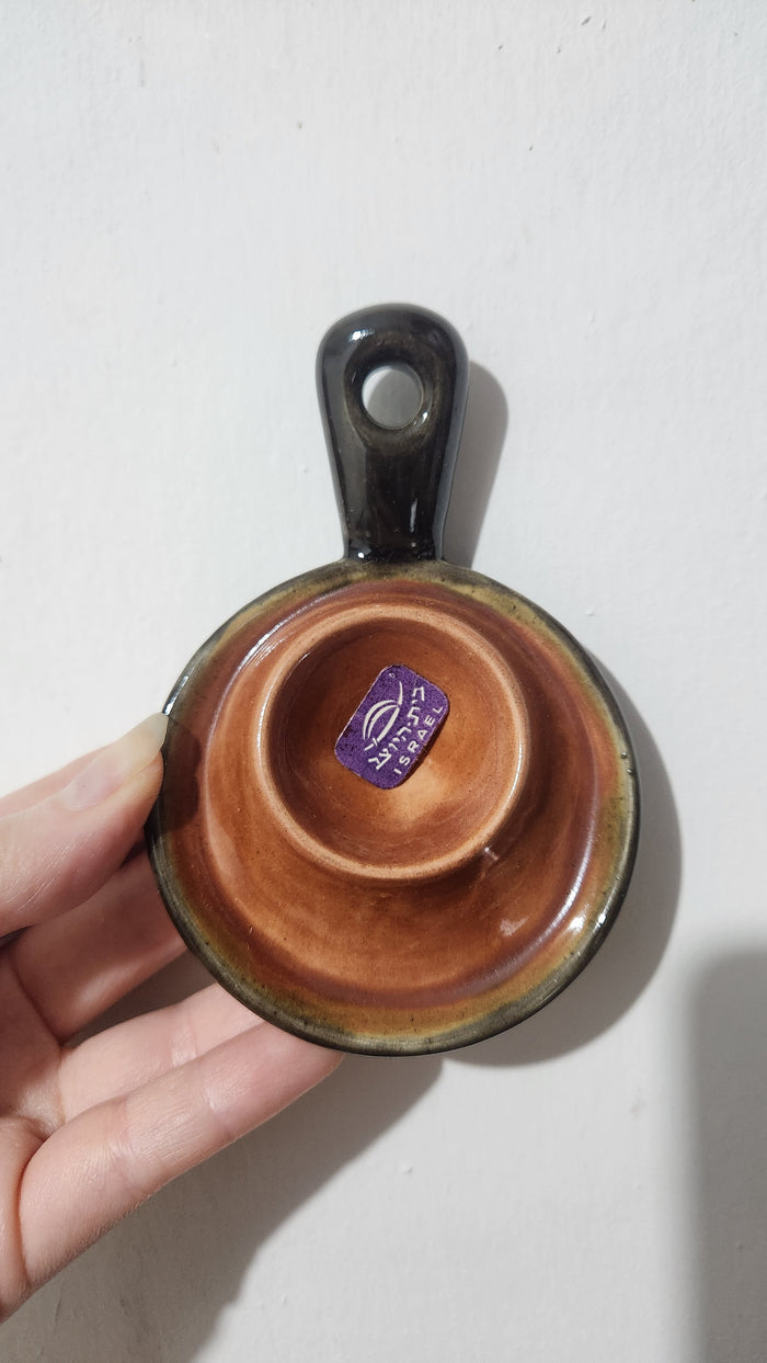 Vintage Beit Hayotzer Ceramic Egg Cup