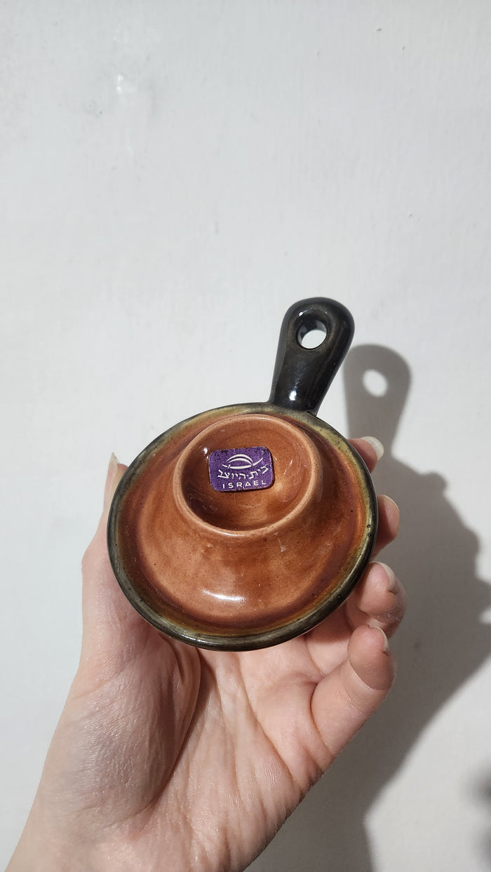 Vintage Beit Hayotzer Ceramic Egg Cup