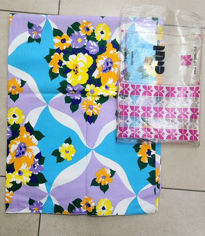 Vintage Kitan Israeli Weave Pique Blankets