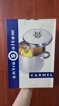 Vintage unopened 2.5 liter soltam stainless steel pot