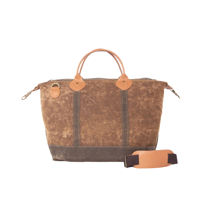 Waxed Weekender Bag, Custom