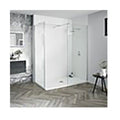 [BBAQ8653] Wetroom 8 Glass Panel 800 Clear - Cutout