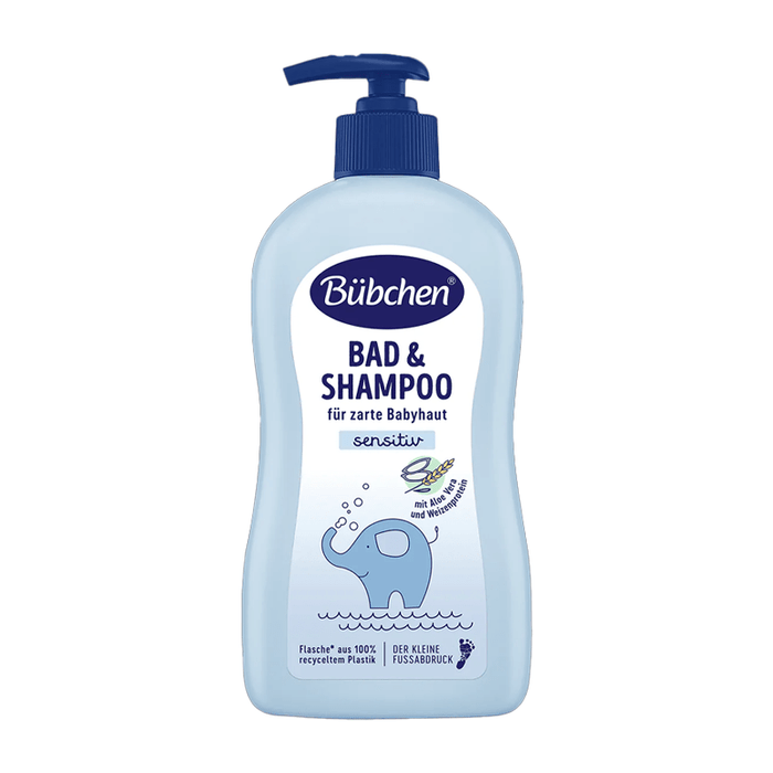 Wheat Protein & Chamomile - Newborn Safe Sensitive Baby Shampoo & Wash - TryAladdin