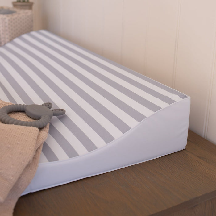 Wilby & Wonder - Wedge Baby Changing Mat - Blue Stripe