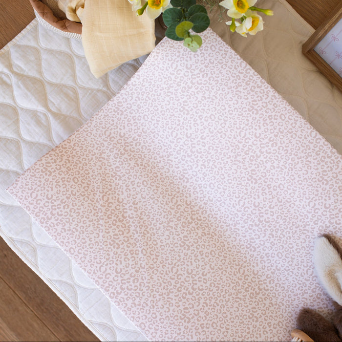 Wilby & Wonder - Wedge Baby Changing Mat - Leopard