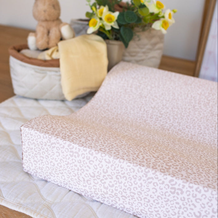 Wilby & Wonder - Wedge Baby Changing Mat - Leopard