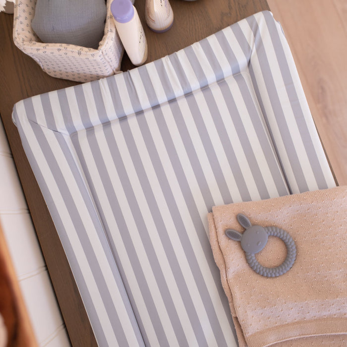 Wilby & Wonder – Baby Changing Mat - Blue Stripe