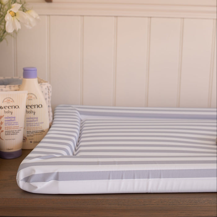 Wilby & Wonder – Baby Changing Mat - Blue Stripe