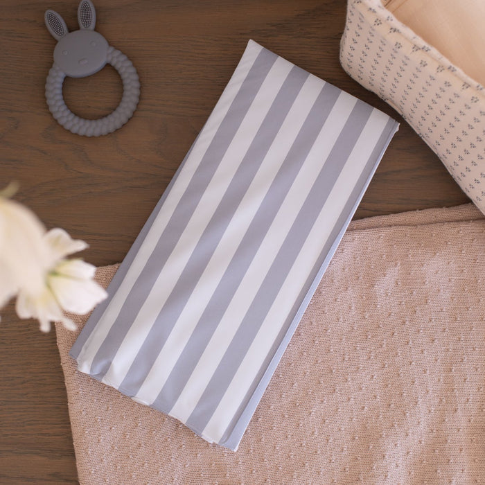 Wilby & Wonder – Travel Baby Changing Mat - Blue Stripe