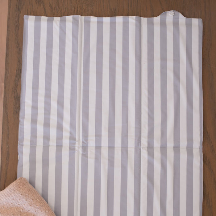 Wilby & Wonder – Travel Baby Changing Mat - Blue Stripe