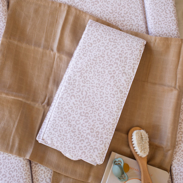 Wilby & Wonder – Travel Baby Changing Mat - Leopard