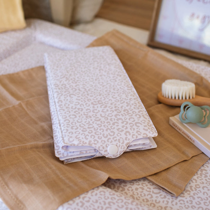 Wilby & Wonder – Travel Baby Changing Mat - Leopard