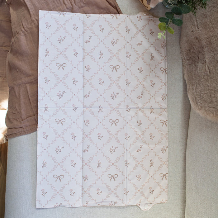 Wilby & Wonder – Travel Baby Changing Mat - Sweet Pea