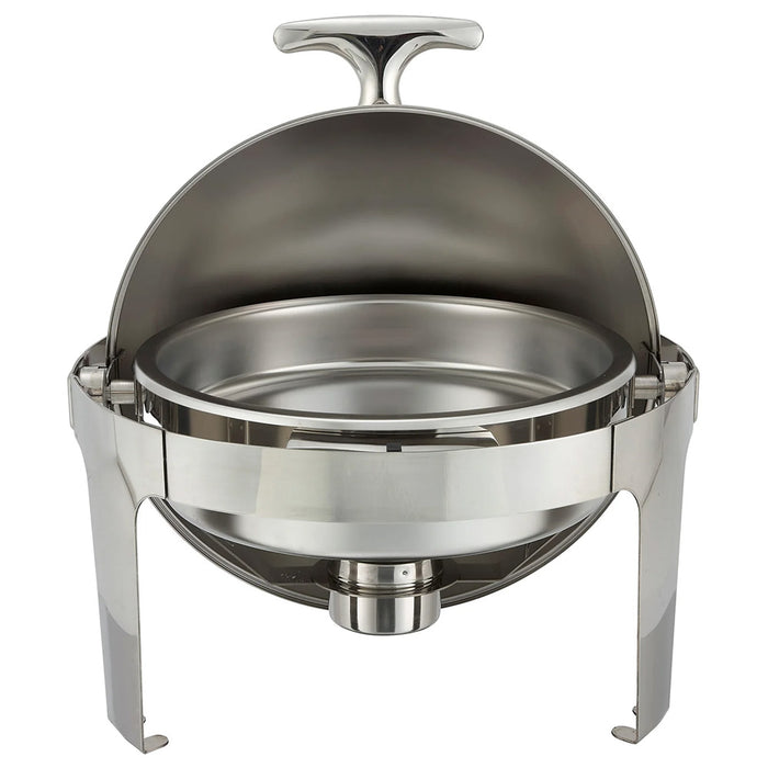 Winco 602 - Madison Round Chafer - Roll-Top Cover