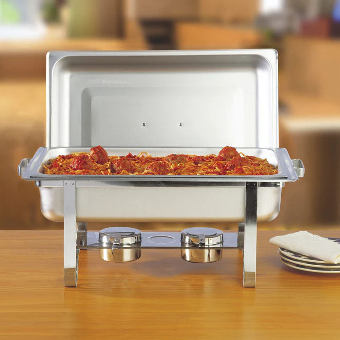 Winco C-3080B - Newburg Economy Full-Size Chafer - Dome Cover