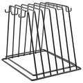 Winco CBST-1218+CB-6K - 12" x 18" Cutting Board Kit - Includes (6) Boards, Wire Rack
