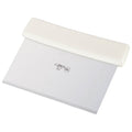 Winco DSC-2W - 6"W Dough Scraper Cutter - Stainless Steel - White Handle