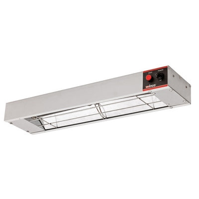 Winco ESH-24 - 24" Single Strip Heat Lamp - Infrared Heating - 500 Watt