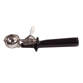 Winco ICOP-30 - 1 Oz Disher Scoop - 1-13/16" Diam - #30 Black Cap
