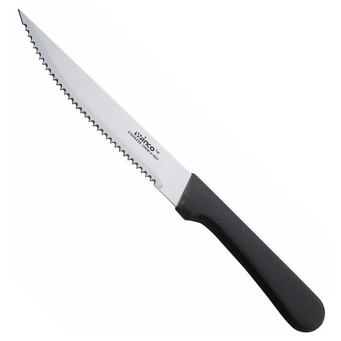 Winco K-60P - Steak Knife - Pointed Tip
