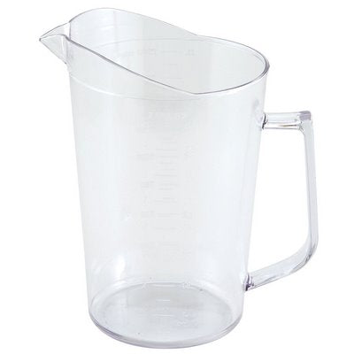 Winco PMU-200 - Two Quart Measuring Cup - Polycarbonate