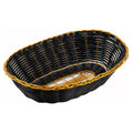 Winco PWBK-9V - Oval Serving Baskets - 9" - Vinyl on Wire
