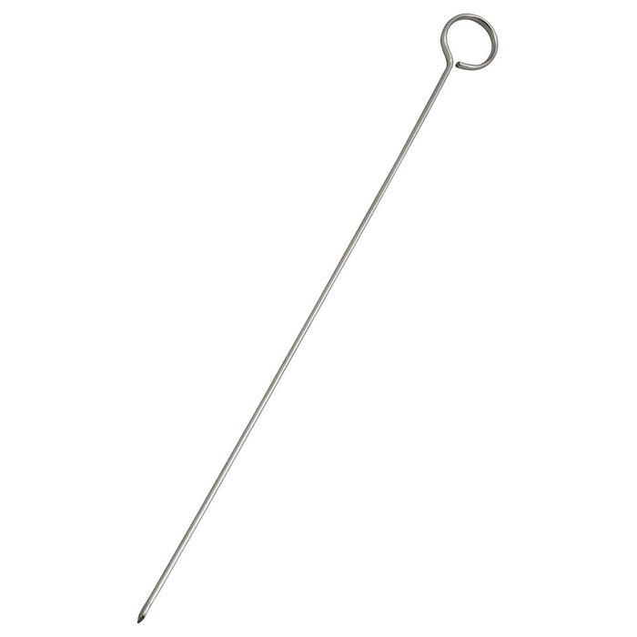 Winco SKO-12 - 12" Oval Skewers - Stainless Steel