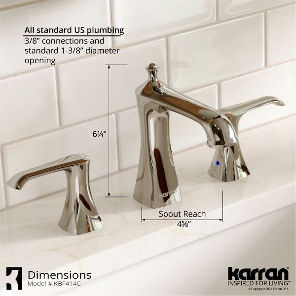 KBF414C Dimensions