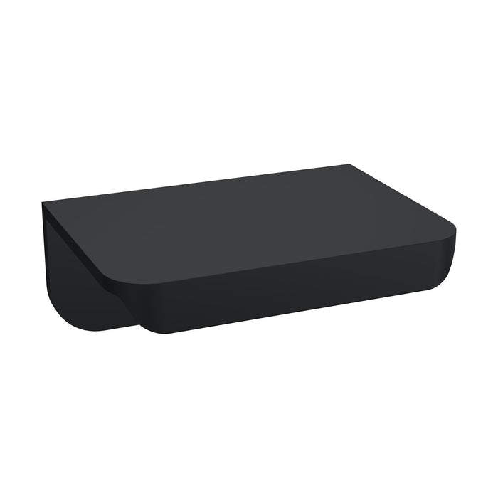 [BFHH187] Wrap Over Handle, 50mm (30mm Centres) - Matt Black - Cutout