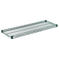 ZESCO J1442K - Wire Shelf - Green Epoxy - 14" Deep x 42" Long