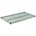 ZESCO J2442K - Wire Shelf - Green Epoxy - 24" Deep x 42" Long